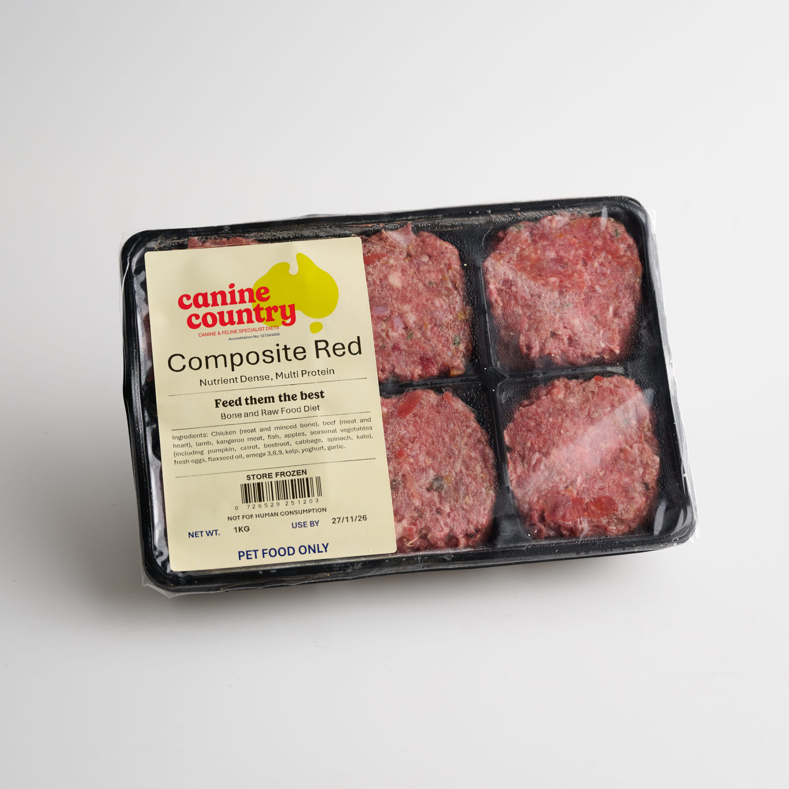 Canine Country Composite Red BARF 1kg